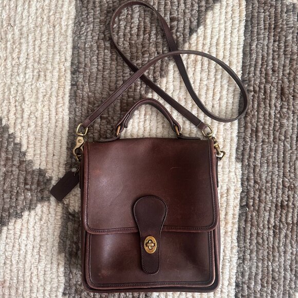 1995 Vintage Coach Station Bag - Picture 1 of 4